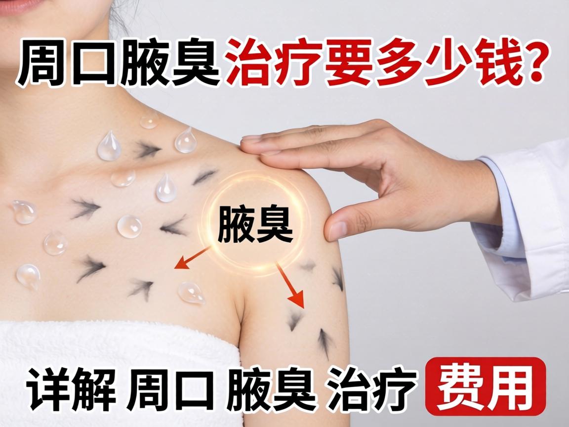 周口腋臭治疗要多少钱？详解周口腋臭治疗费用