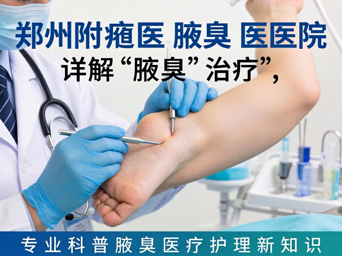 郑州附医腋臭医院详解腋臭治疗，专业科普腋臭医疗护理新知识