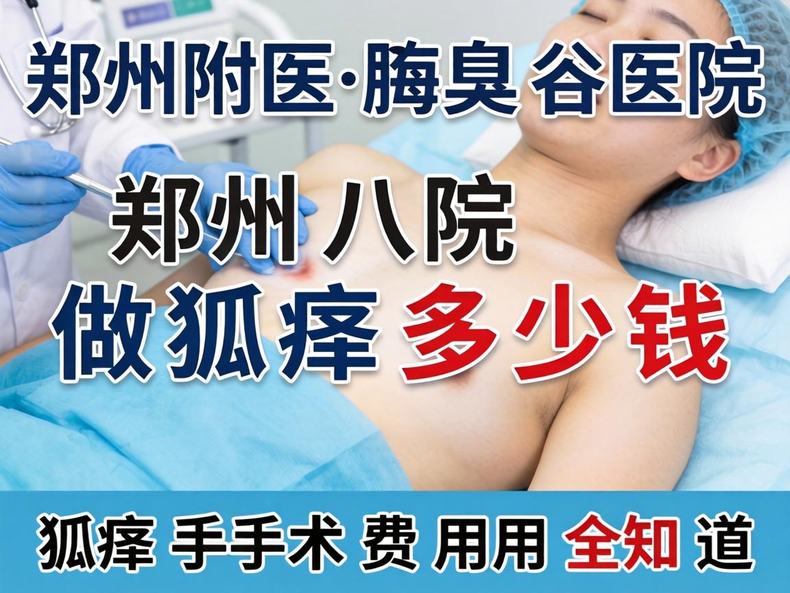 郑州附医腋臭医院解析,郑州八院做狐臭多少钱,狐臭手术费用全知道 郑州附医腋臭医院解析,郑州八院做狐臭多少钱,狐臭手术费用全知道