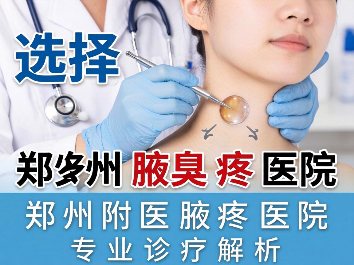 选择郑州腋臭医院，郑州附医腋臭医院的专业诊疗解析