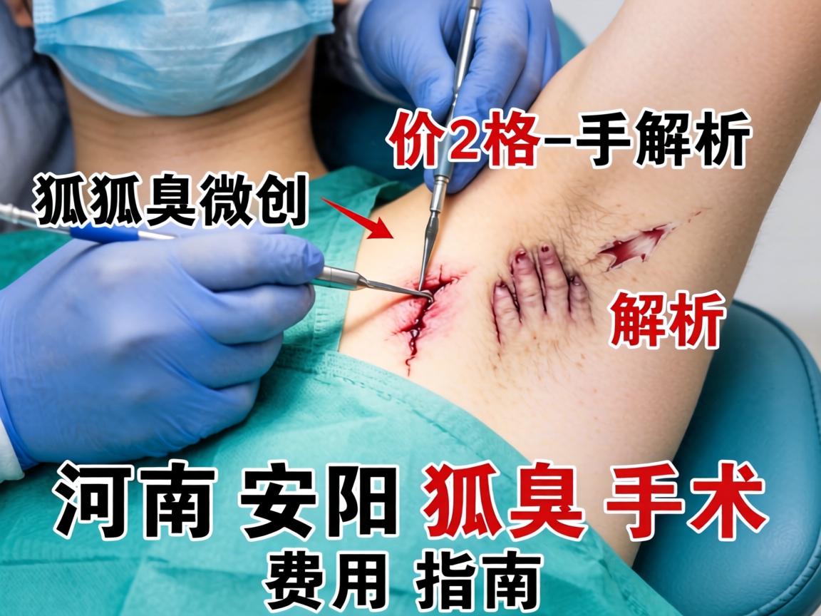 狐臭微创手术价格解析，河南安阳狐臭手术费用指南