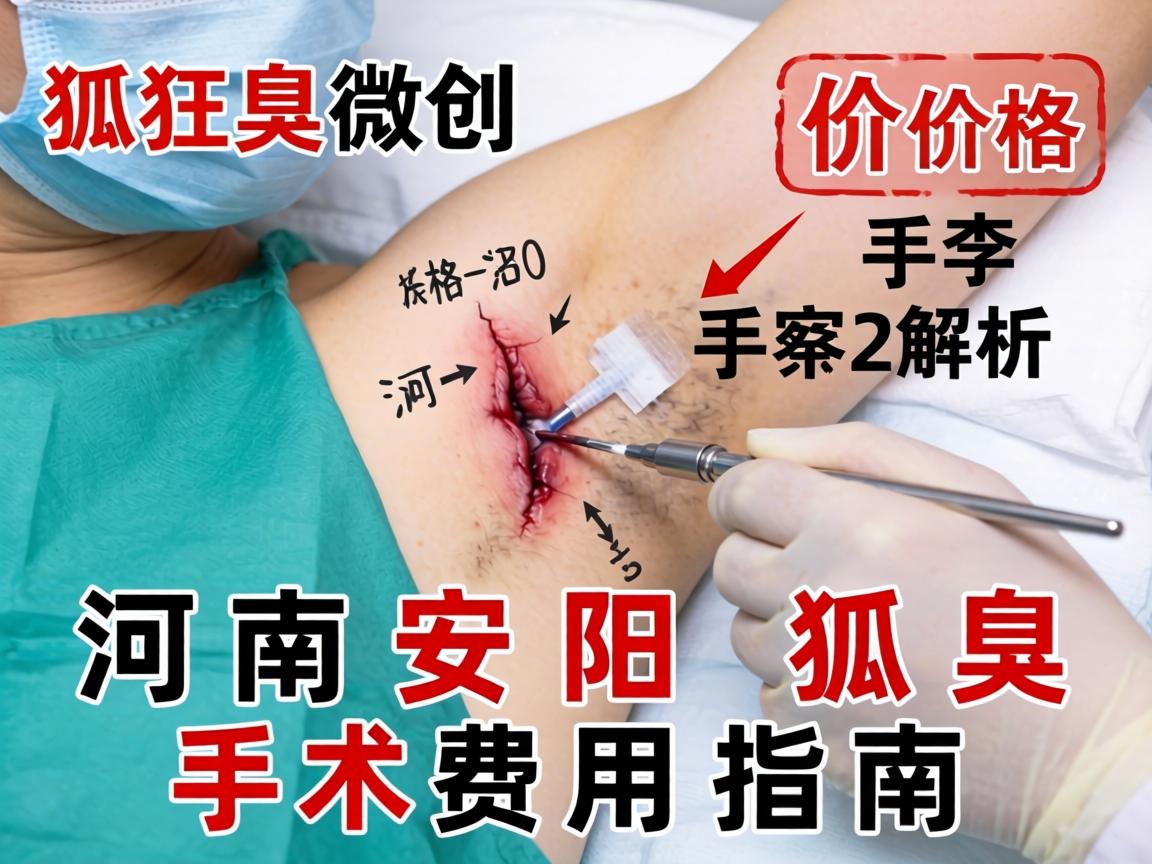 狐臭微创手术价格解析，河南安阳狐臭手术费用指南