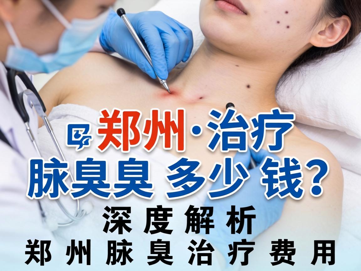 在郑州治疗腋臭多少钱？深度解析郑州腋臭治疗费用