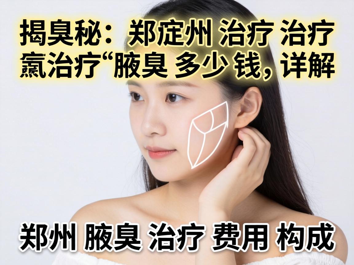 揭秘郑州治疗腋臭多少钱，详解郑州腋臭治疗费用构成