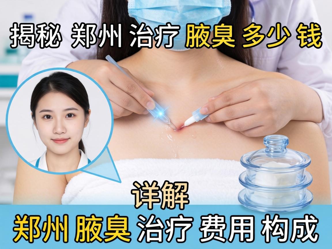 揭秘郑州治疗腋臭多少钱，详解郑州腋臭治疗费用构成