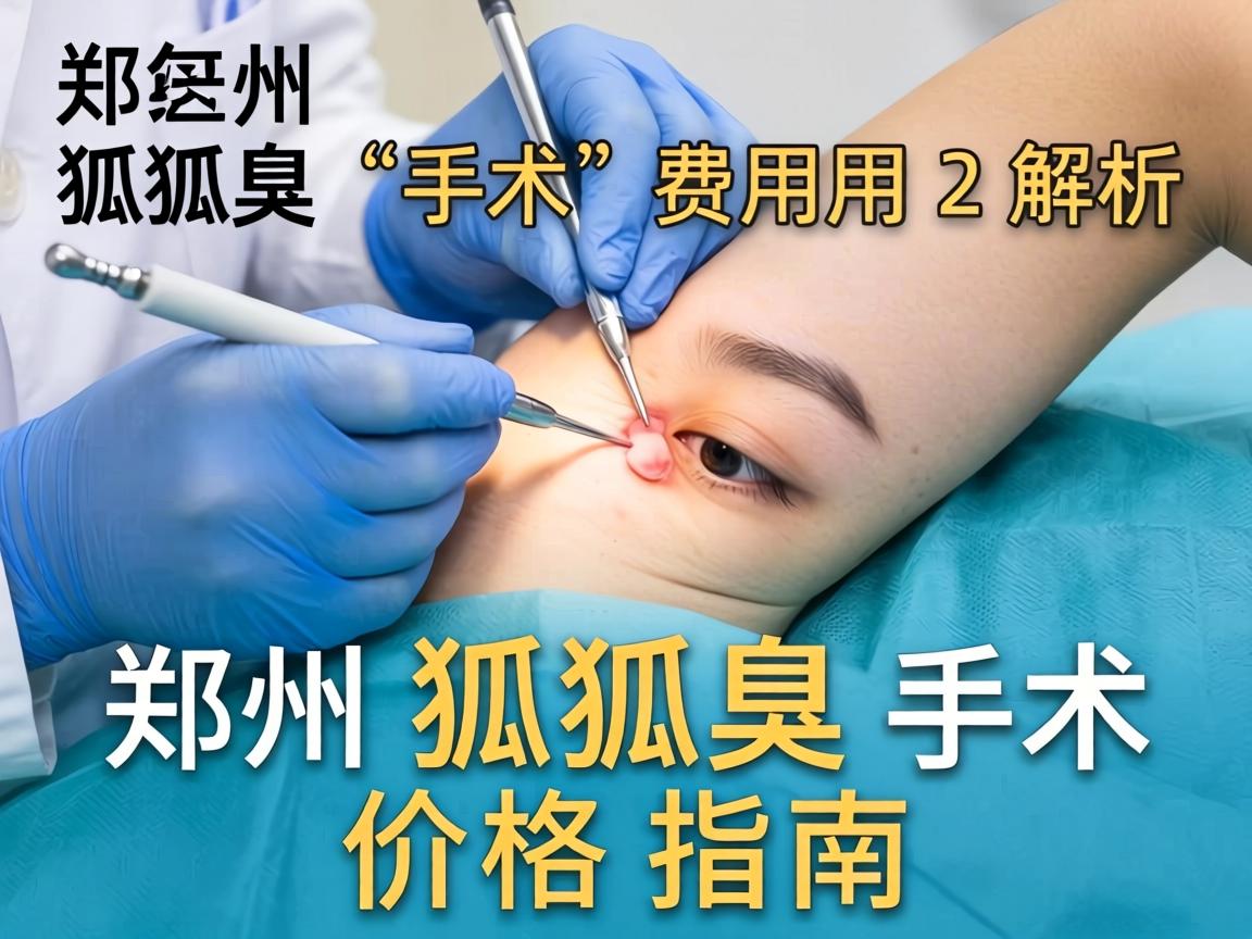 郑州狐臭手术费用解析，郑州狐臭手术价格指南