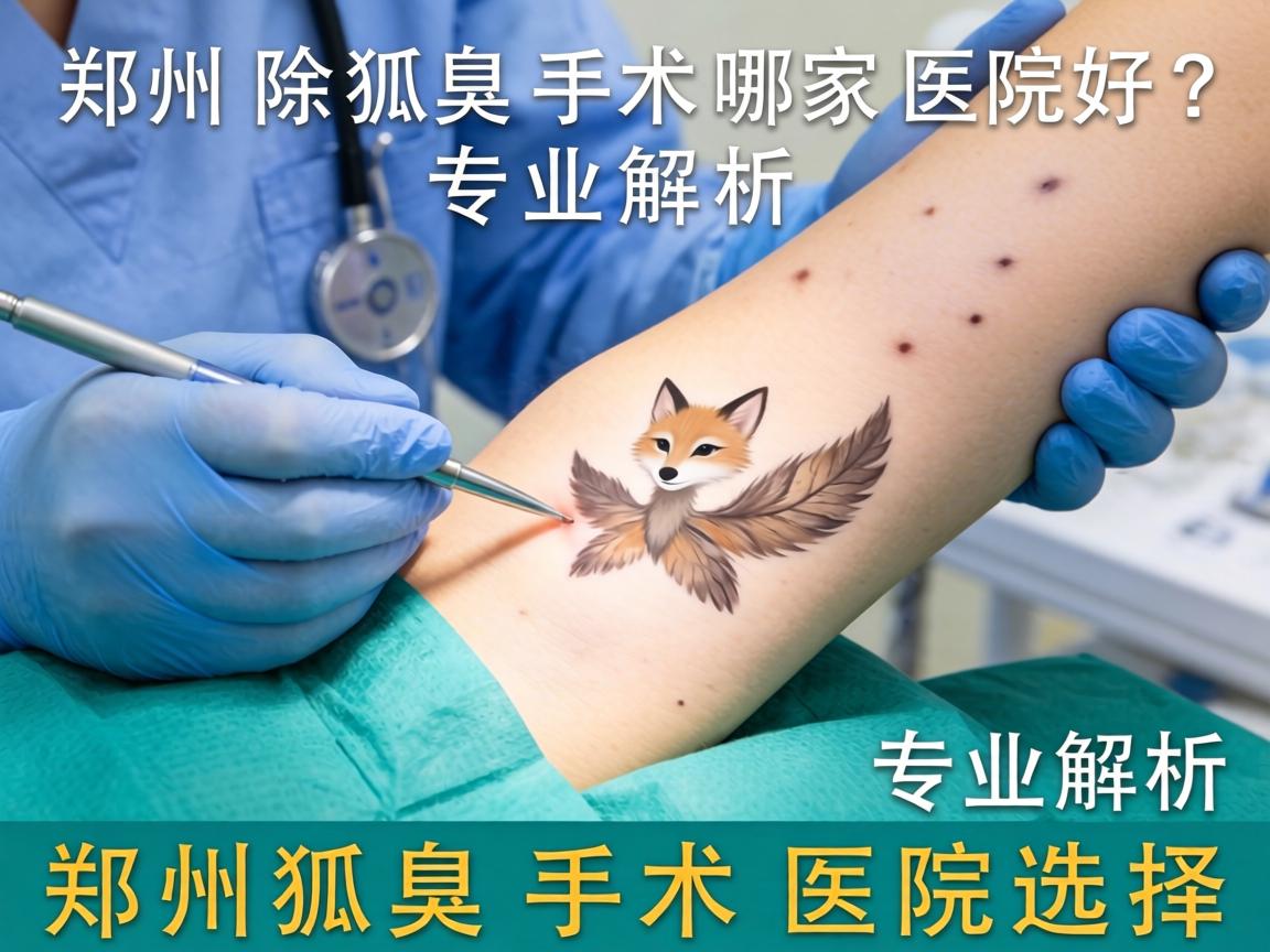 郑州除狐臭手术哪家医院好？专业解析郑州狐臭手术医院选择