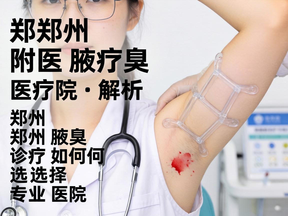 郑州附医腋臭医院解析，郑州腋臭诊疗如何选择专业医院