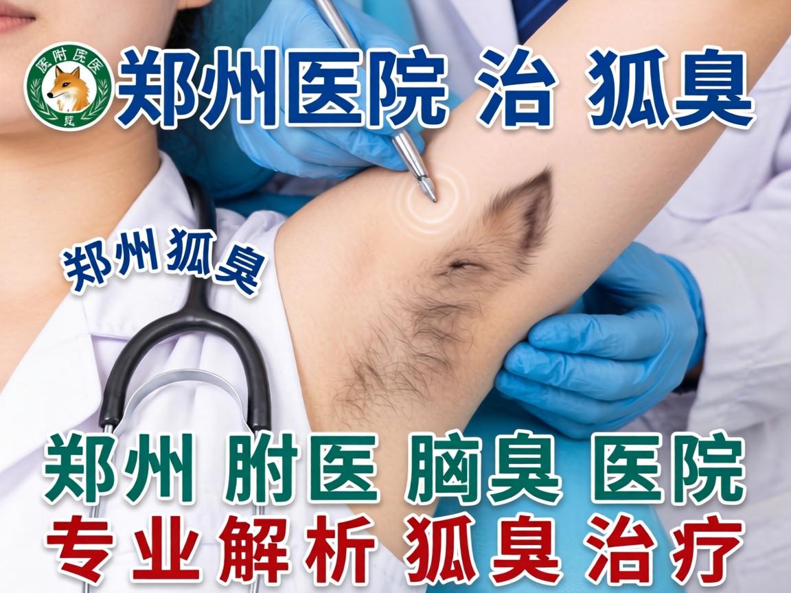 郑州医院治狐臭，郑州附医腋臭医院专业解析狐臭治疗