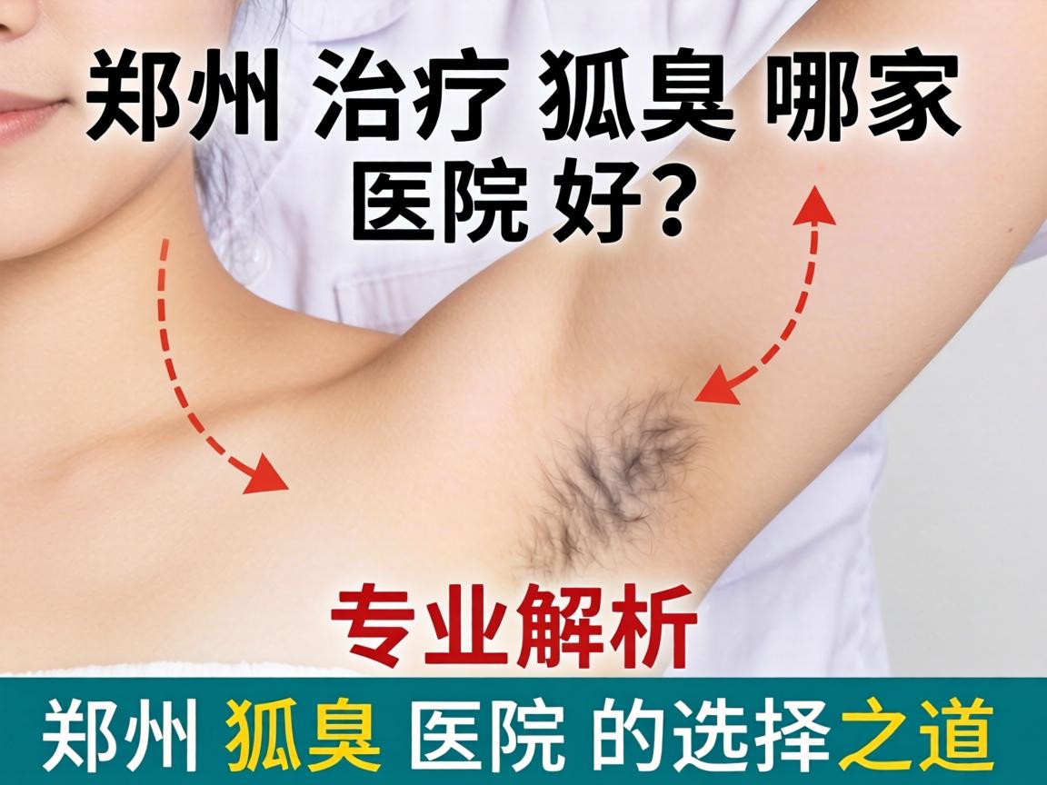 郑州治疗狐臭哪家医院好？专业解析郑州狐臭医院的选择之道