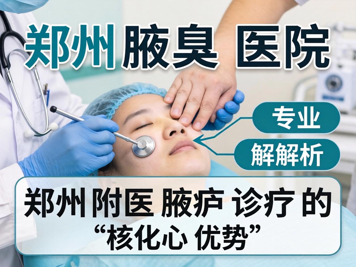 郑州腋臭医院专业解析，郑州附医腋臭诊疗的核心优势