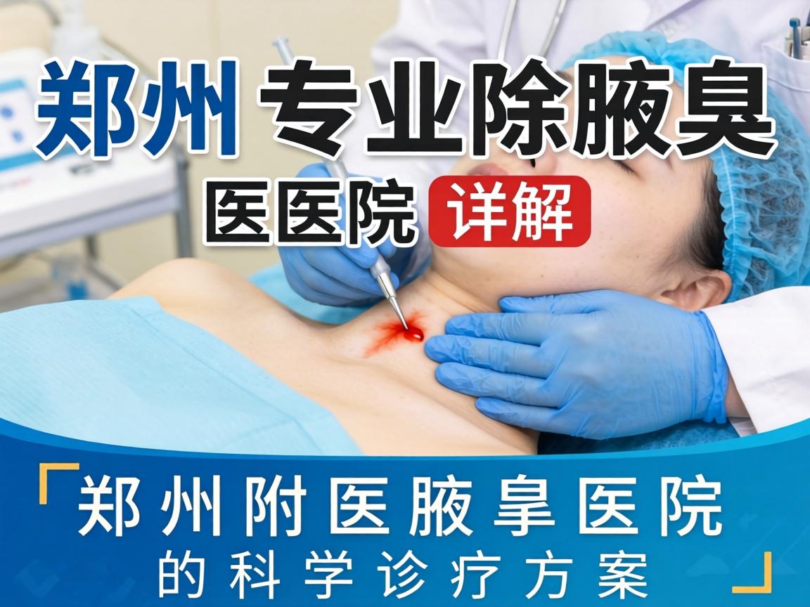 郑州专业除腋臭医院详解，郑州附医腋臭医院的科学诊疗方案