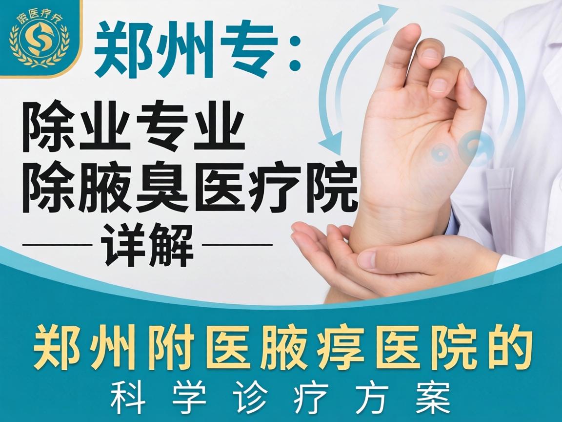 郑州专业除腋臭医院详解，郑州附医腋臭医院的科学诊疗方案