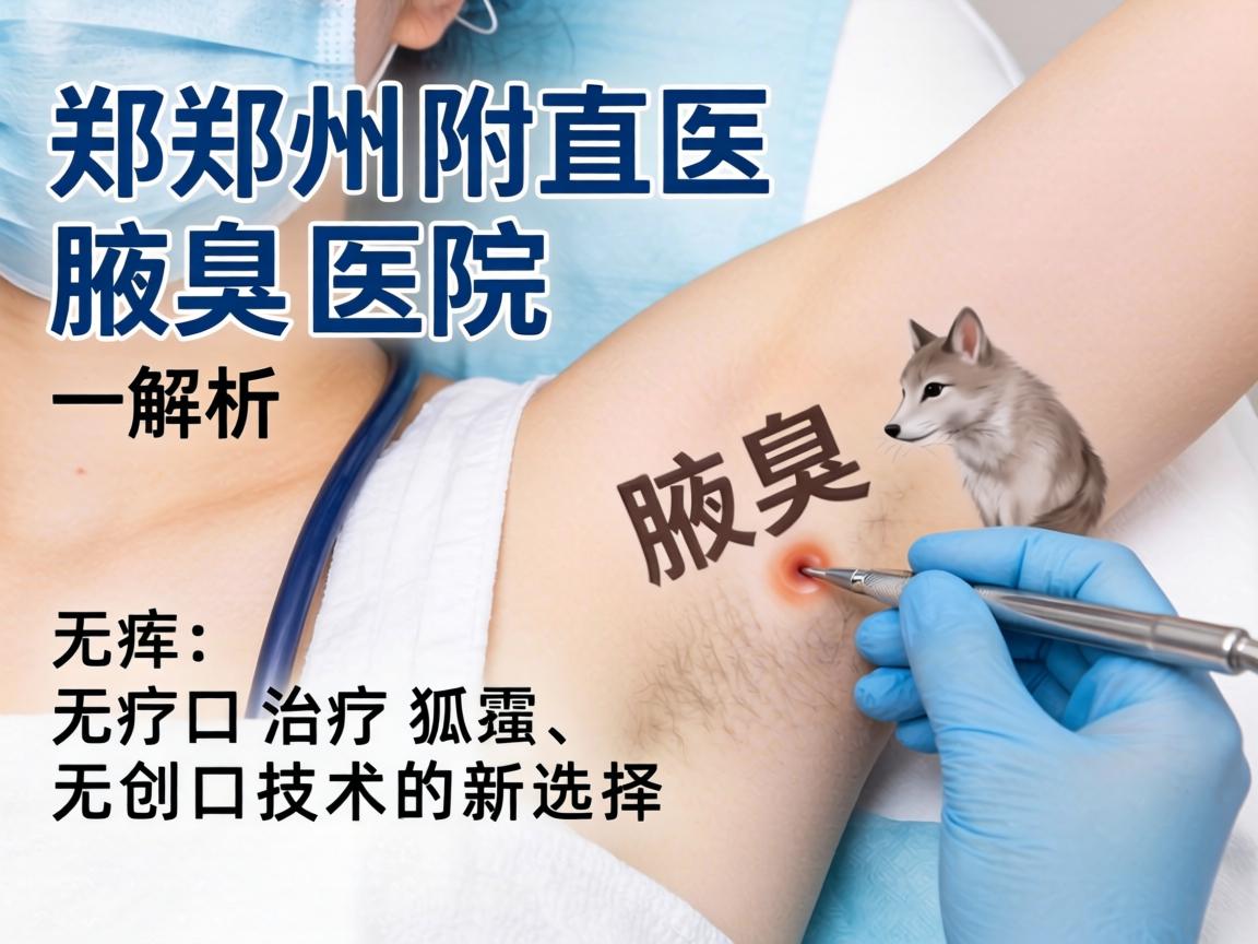 郑州附医腋臭医院解析,无创口治疗狐臭,无创口技术的新选择 郑州附医腋臭医院解析,无创口治疗狐臭,无创口技术的新选择