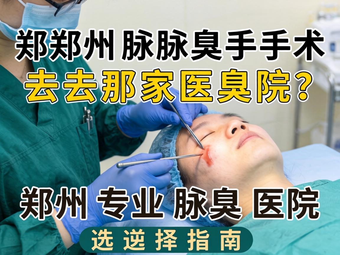 郑州腋臭手术去那家医院？郑州专业腋臭医院选择指南