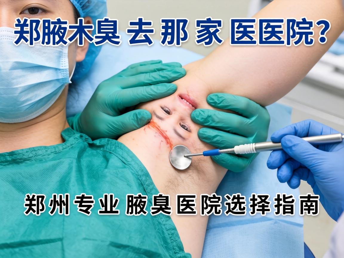 郑州腋臭手术去那家医院？郑州专业腋臭医院选择指南