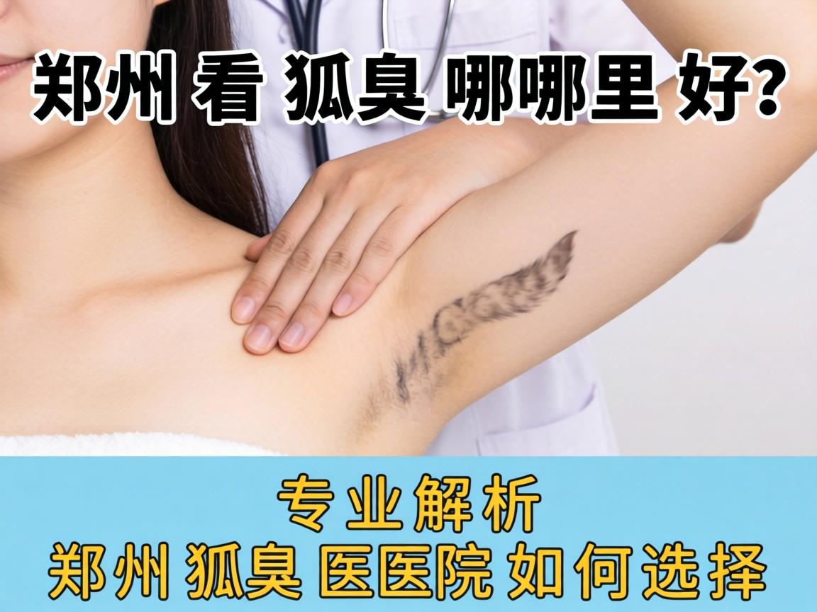 郑州看狐臭哪里好？专业解析郑州狐臭医院如何选择