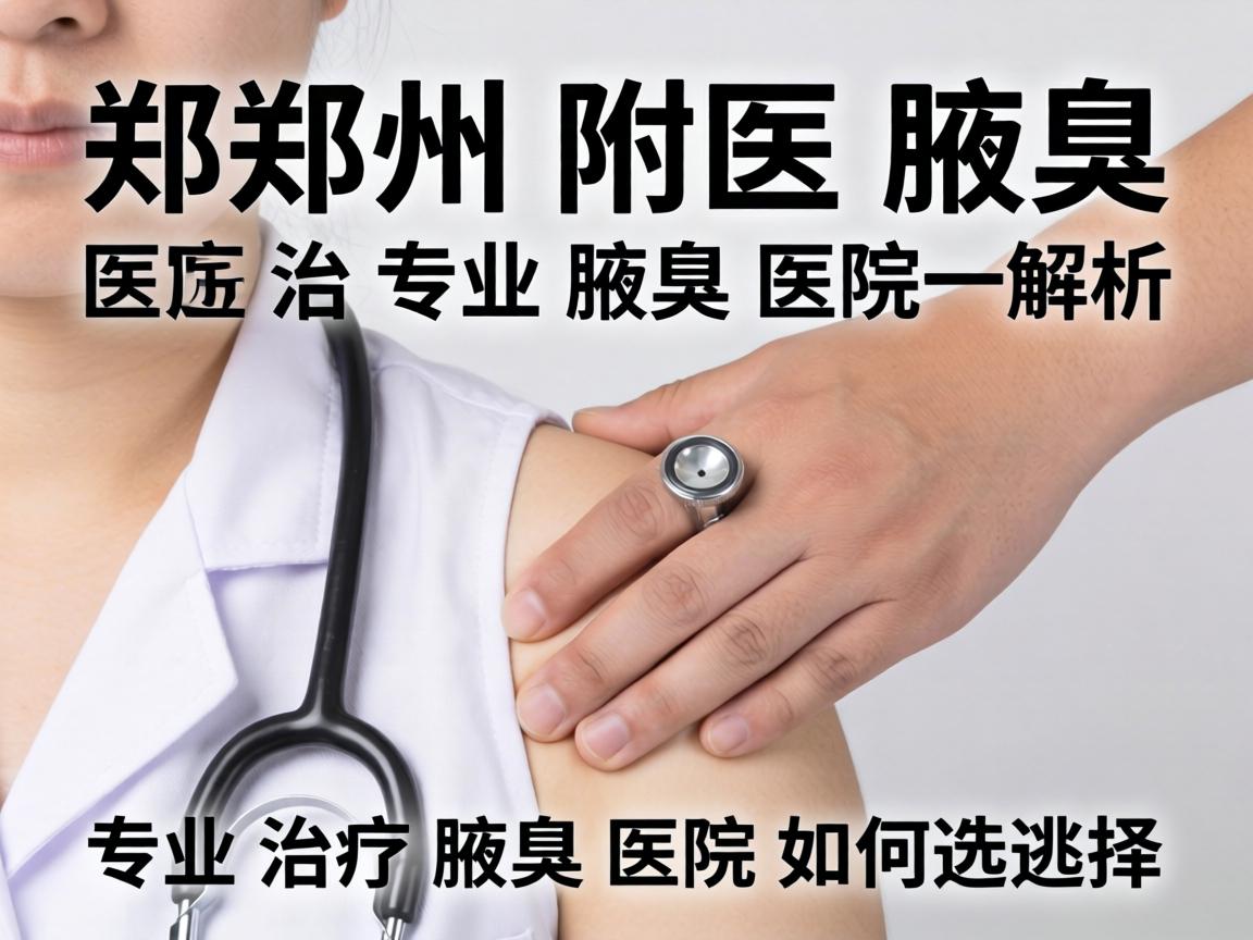 郑州附医腋臭医院解析，专业治疗腋臭的医院如何选择