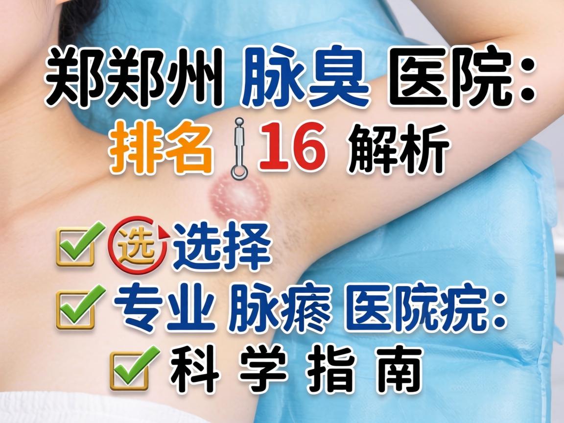 郑州腋臭医院排名解析,选择专业腋臭医院的科学指南 郑州腋臭医院排名解析,选择专业腋臭医院的科学指南