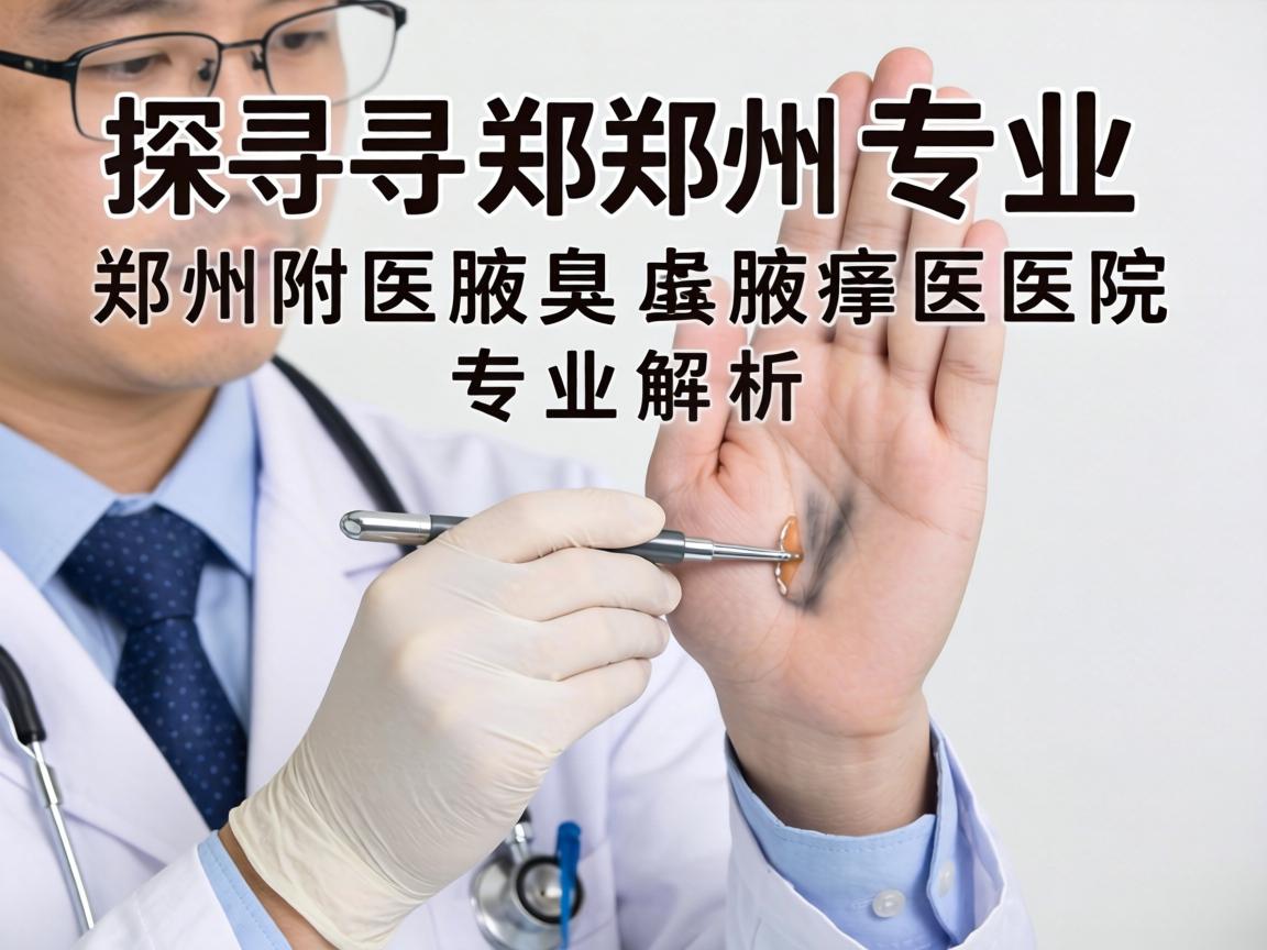 探寻郑州专业腋臭医院，郑州附医腋臭医院专业解析