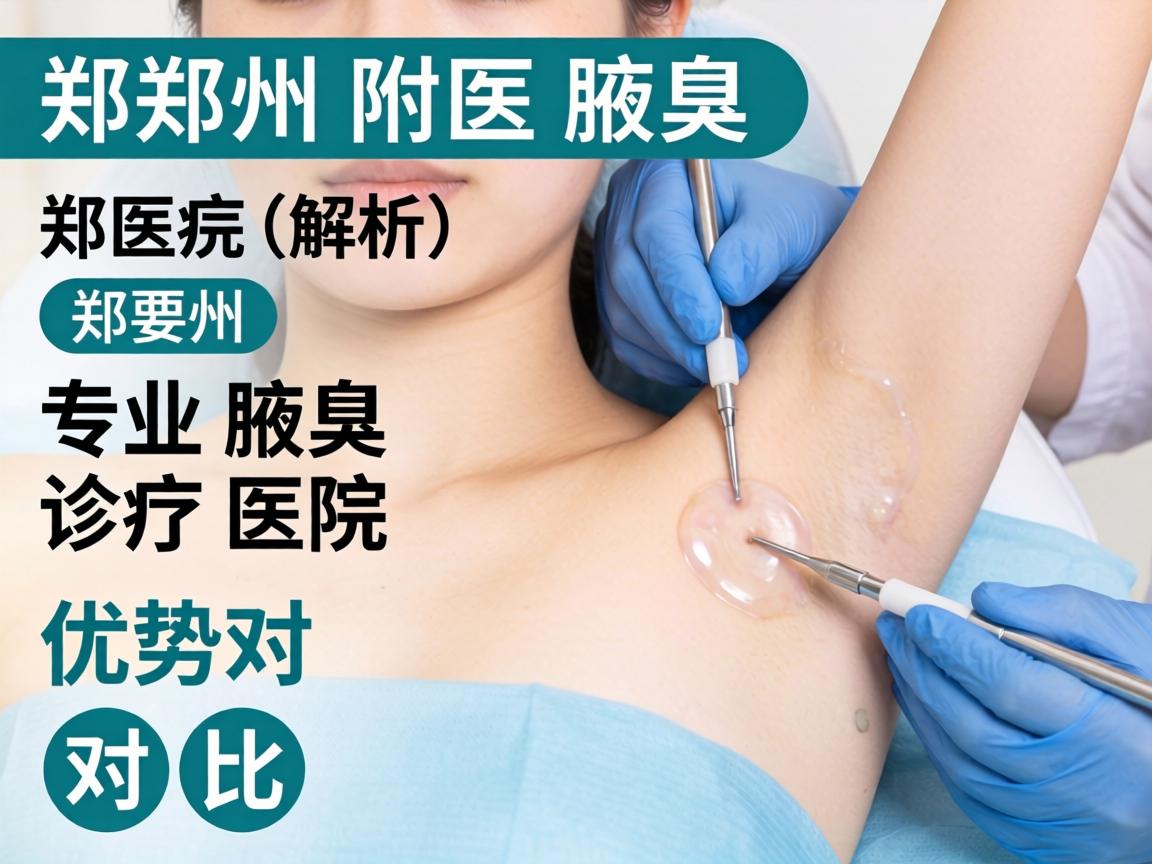 郑州附医腋臭医院解析，郑州专业腋臭诊疗医院的优势对比