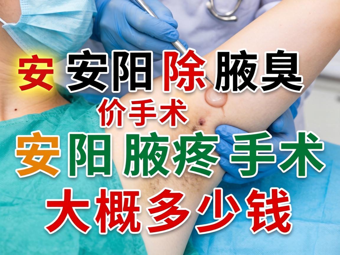 安阳除腋臭手术价格解析，安阳腋臭手术大概多少钱