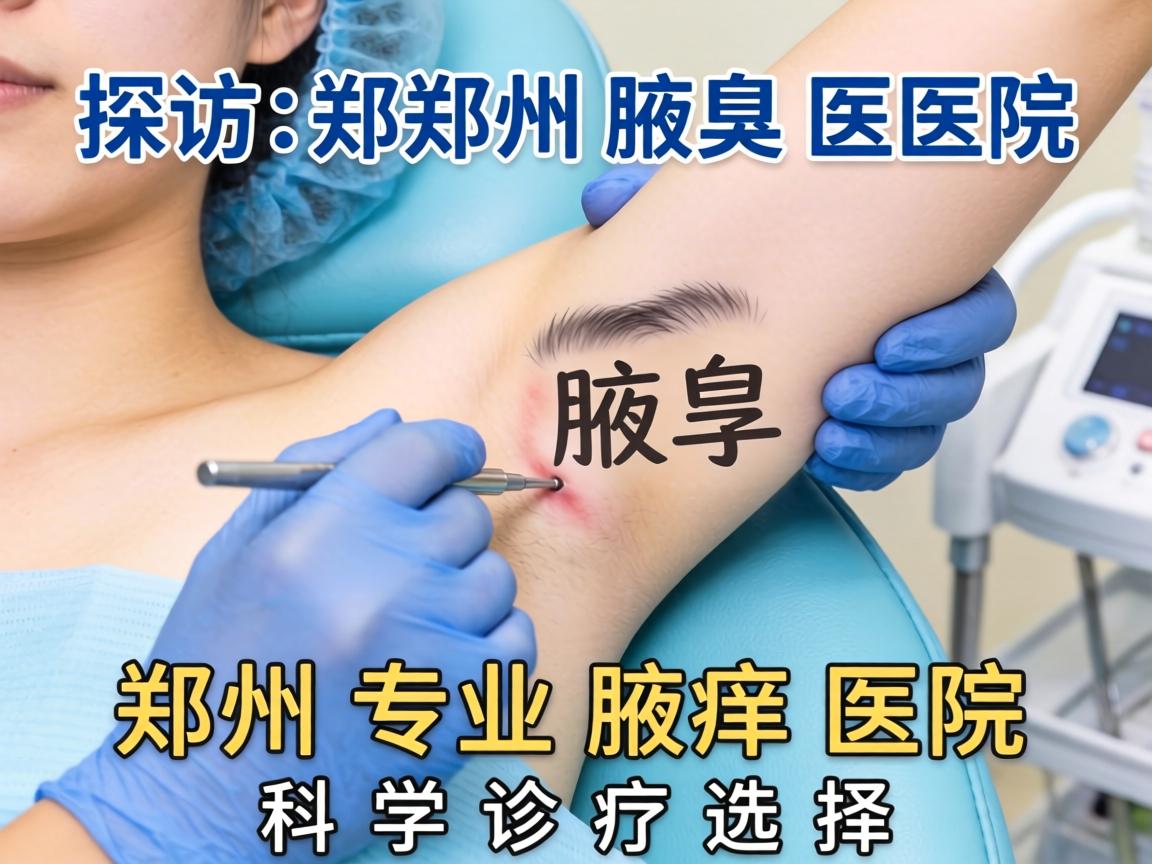 探访郑州腋臭医院，郑州专业腋臭医院的科学诊疗选择