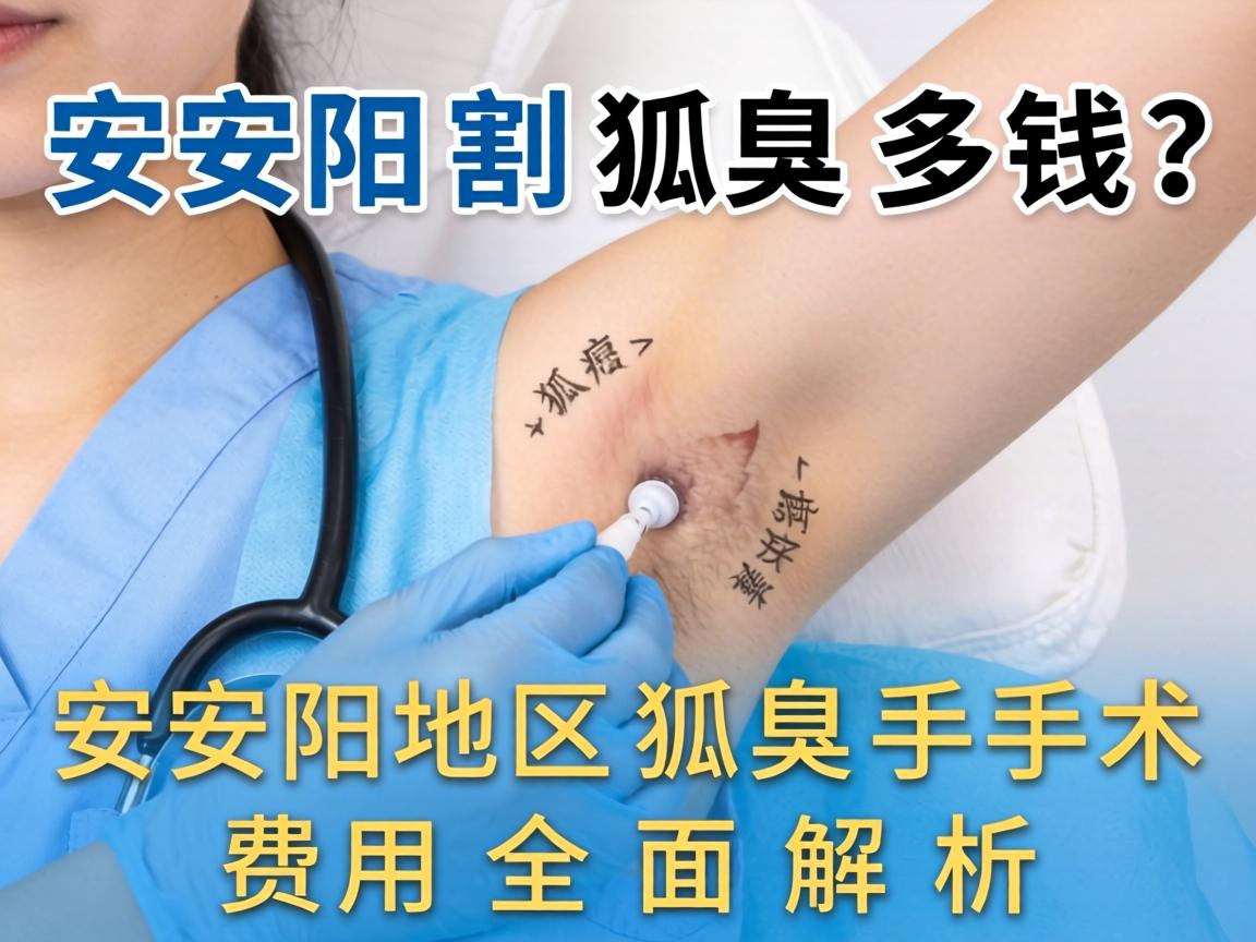 安阳割狐臭多钱？安阳地区狐臭手术费用全面解析