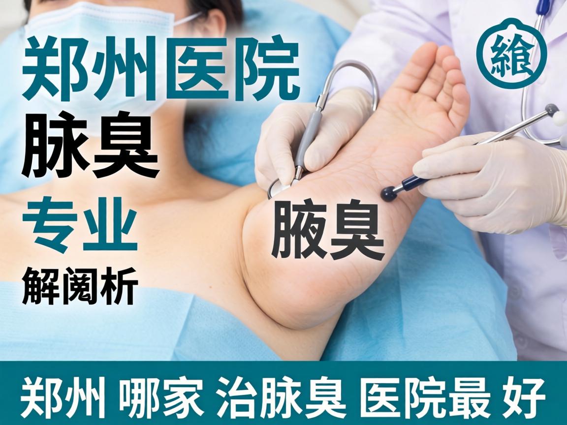 郑州腋臭医院专业解析，郑州哪家治腋臭医院最好