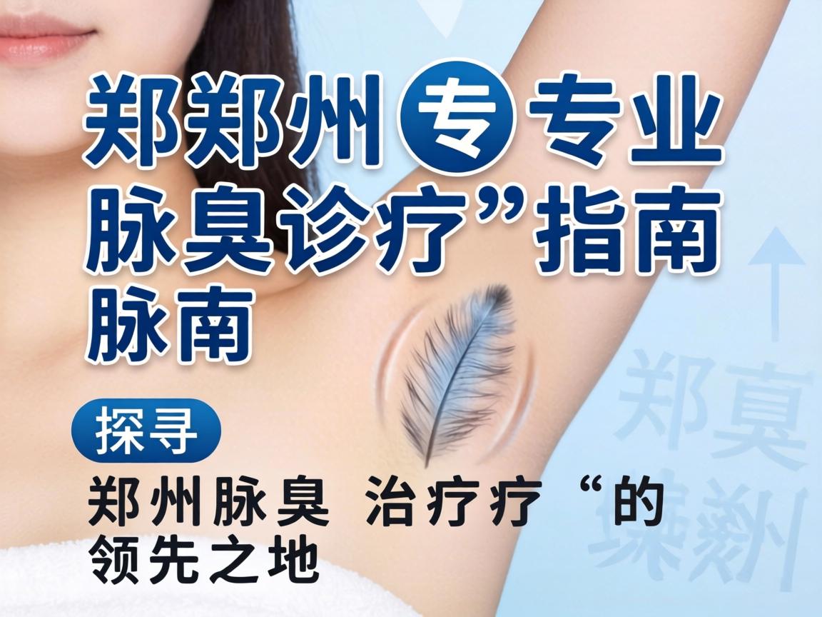 郑州专业腋臭诊疗指南，探寻郑州腋臭治疗的领先之地