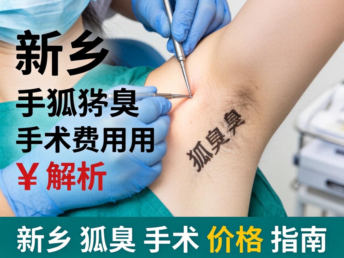 新乡狐臭手术费用解析，新乡狐臭手术价格指南