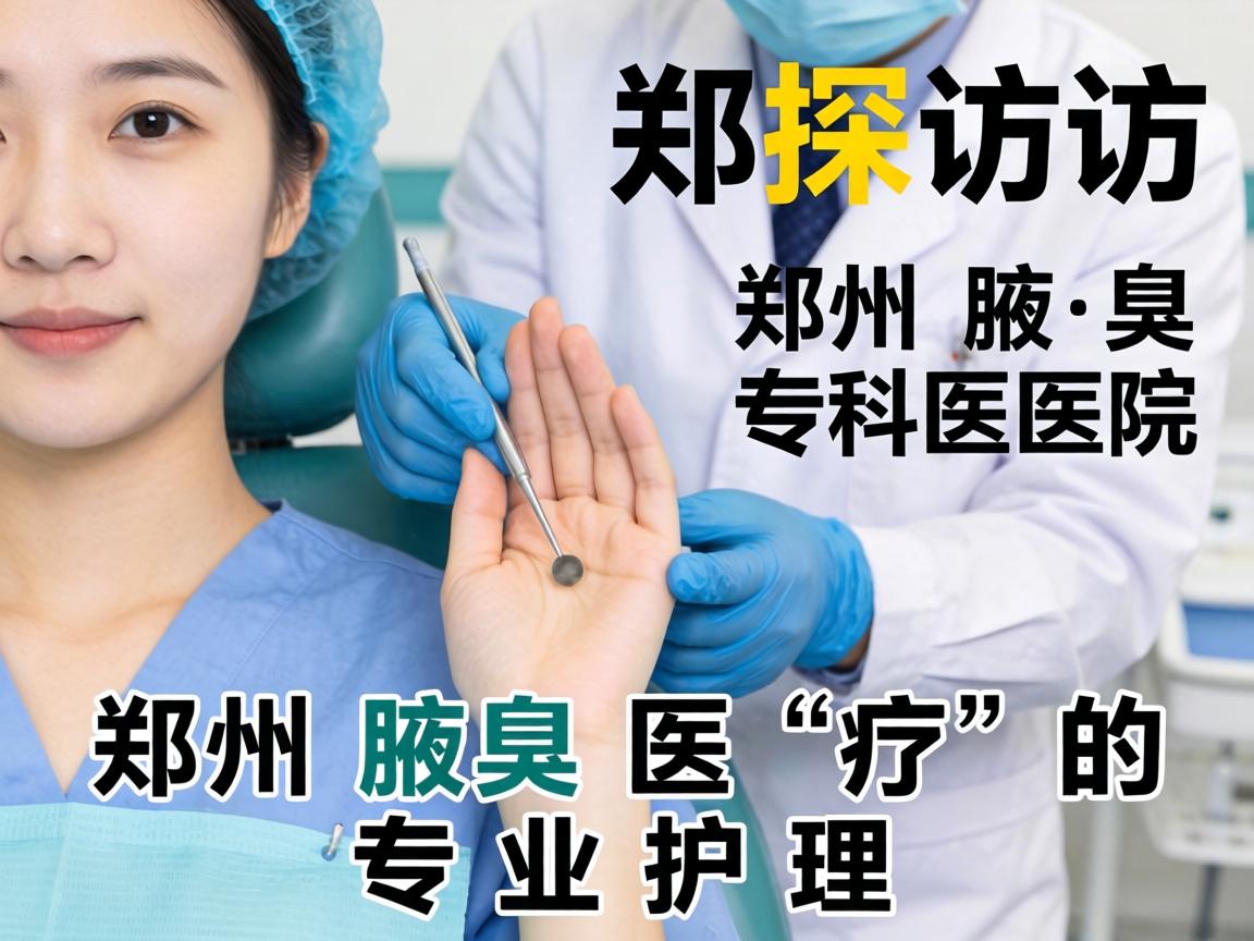 探访郑州腋臭专科医院，详解郑州腋臭医疗的专业护理