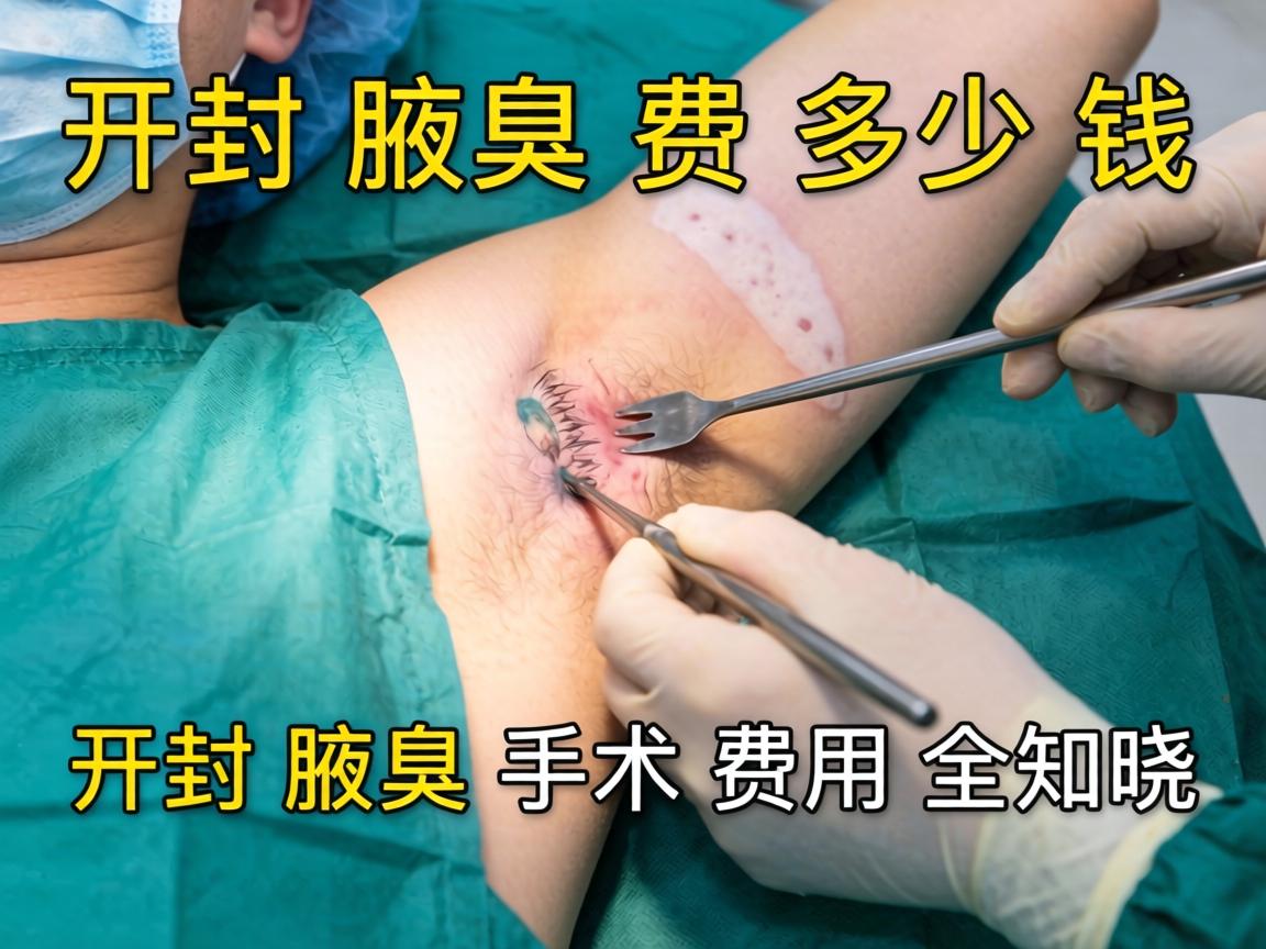 深度解析开封腋臭手术费多少钱，开封腋臭手术费用全知晓