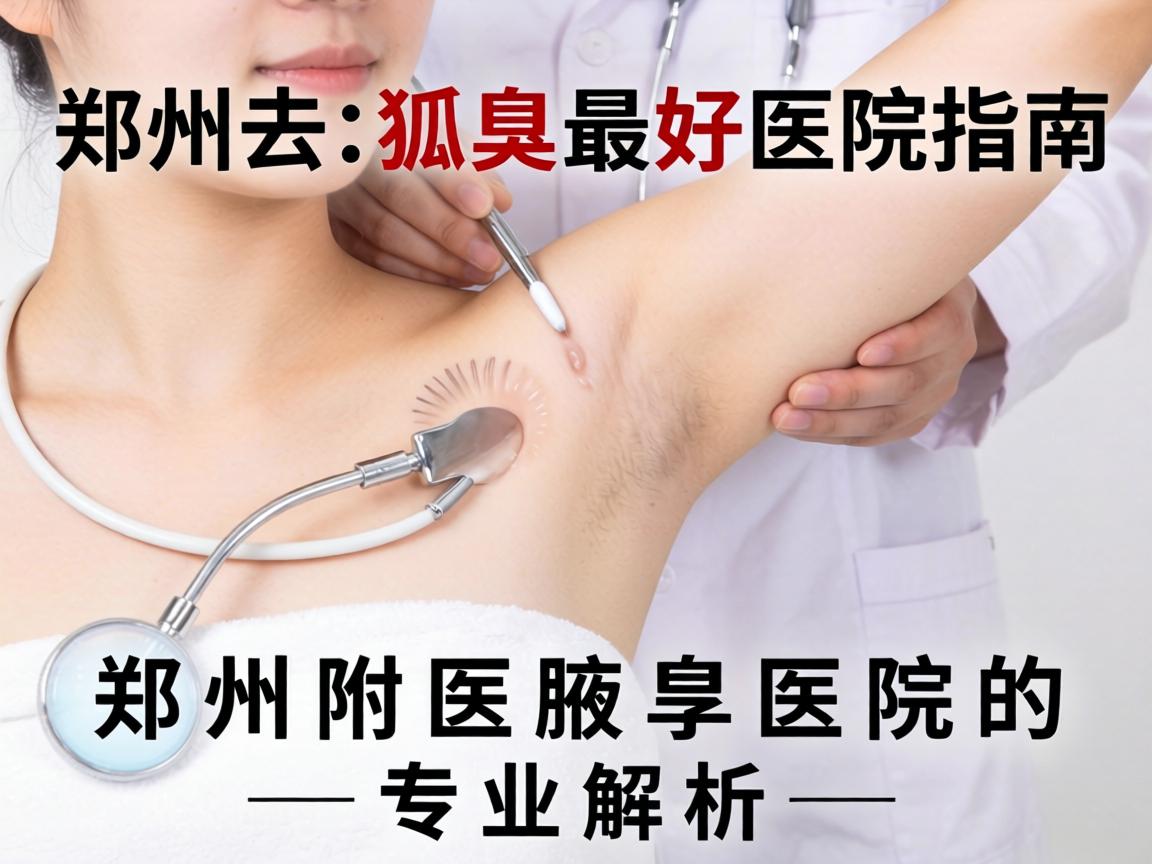 郑州去狐臭最好医院指南，郑州附医腋臭医院的专业解析