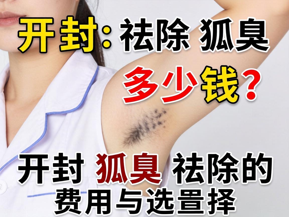 开封祛除狐臭多少钱？详解开封狐臭祛除的费用与选择