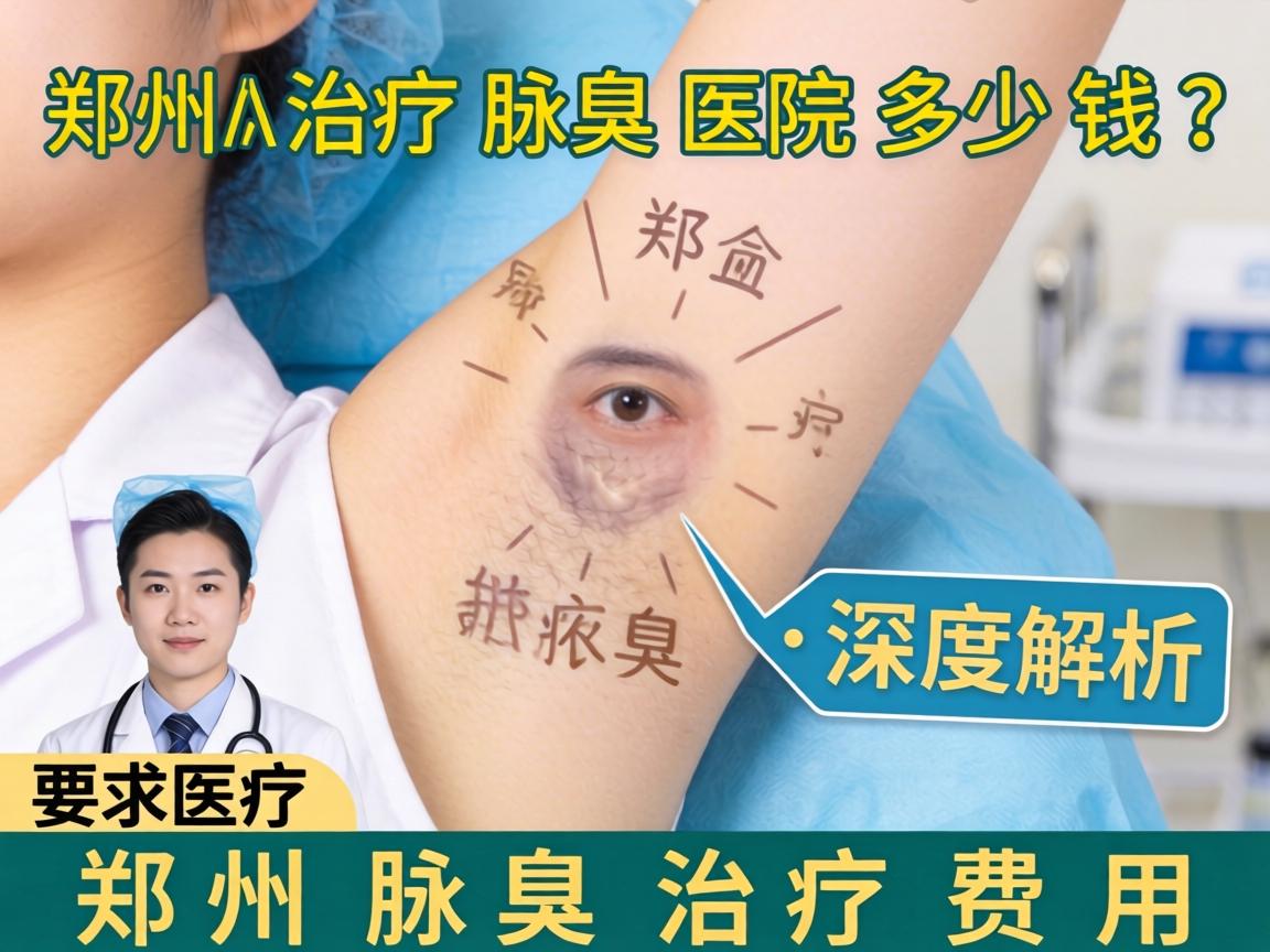郑州治疗腋臭医院多少钱?深度解析郑州腋臭治疗费用 郑州治疗腋臭医院多少钱?深度解析郑州腋臭治疗费用