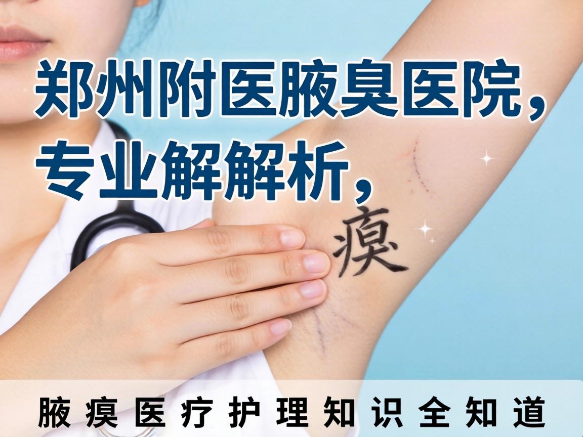 郑州附医腋臭医院专业解析,腋臭医疗护理知识全知道 郑州附医腋臭医院专业解析,腋臭医疗护理知识全知道
