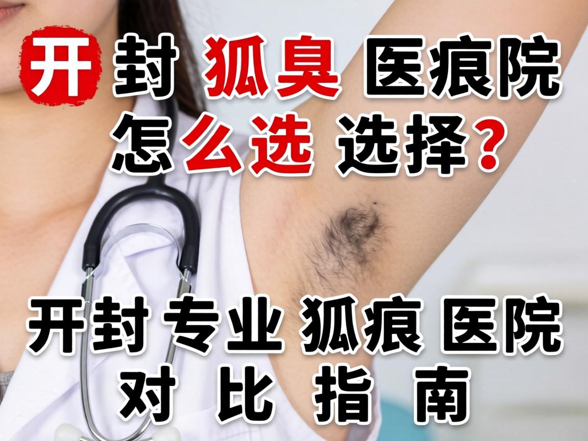 开封狐臭医院怎么选择？开封专业狐臭医院对比指南