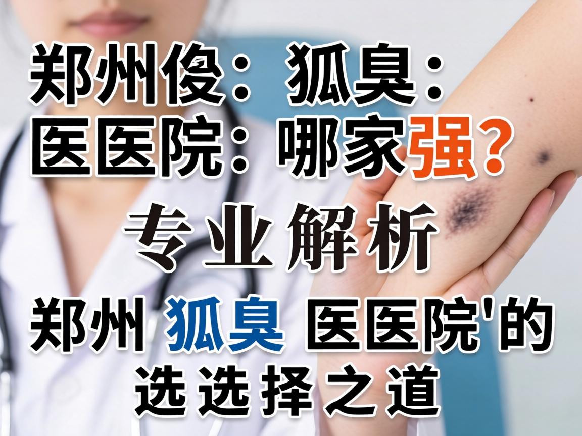 郑州狐臭医院哪家强?专业解析郑州狐臭医院的选择之道 郑州狐臭医院哪家强?专业解析郑州狐臭医院的选择之道