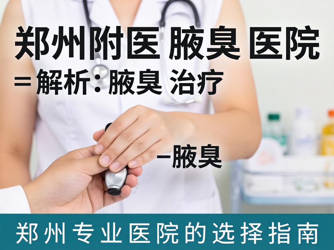 郑州附医腋臭医院解析腋臭治疗,郑州专业医院的选择指南 郑州附医腋臭医院解析腋臭治疗,郑州专业医院的选择指南