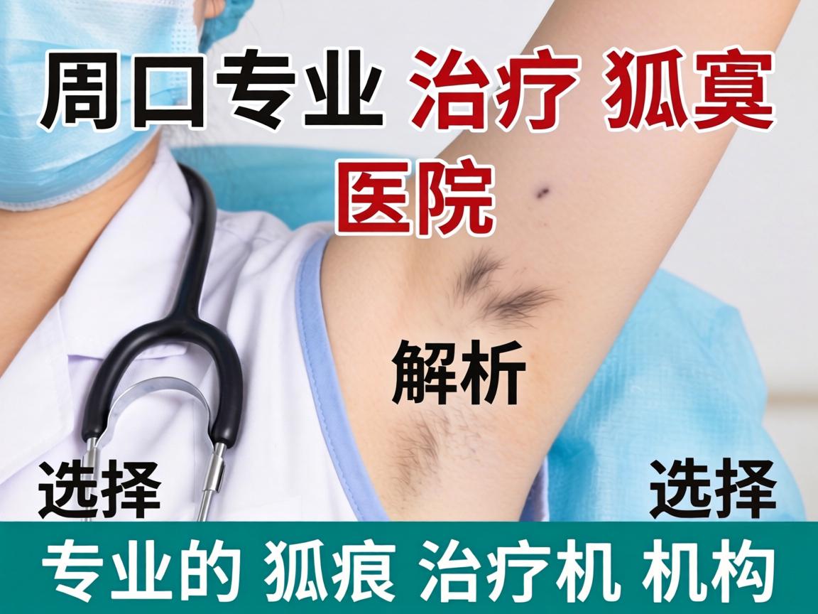周口专业治疗狐臭医院解析，如何选择专业的狐臭治疗机构