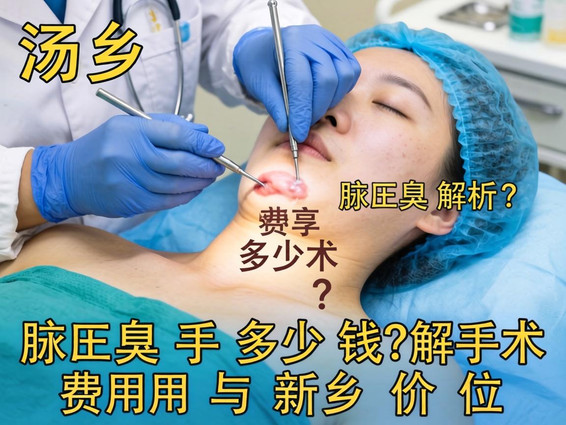 在新乡做腋臭手术多少钱？解析腋臭手术费用与新乡价位