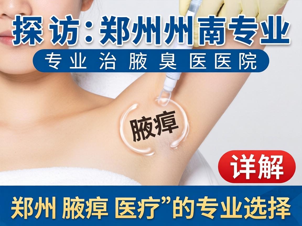 探访郑州专业治腋臭医院,详解郑州腋臭医疗的专业选择 探访郑州专业治腋臭医院,详解郑州腋臭医疗的专业选择