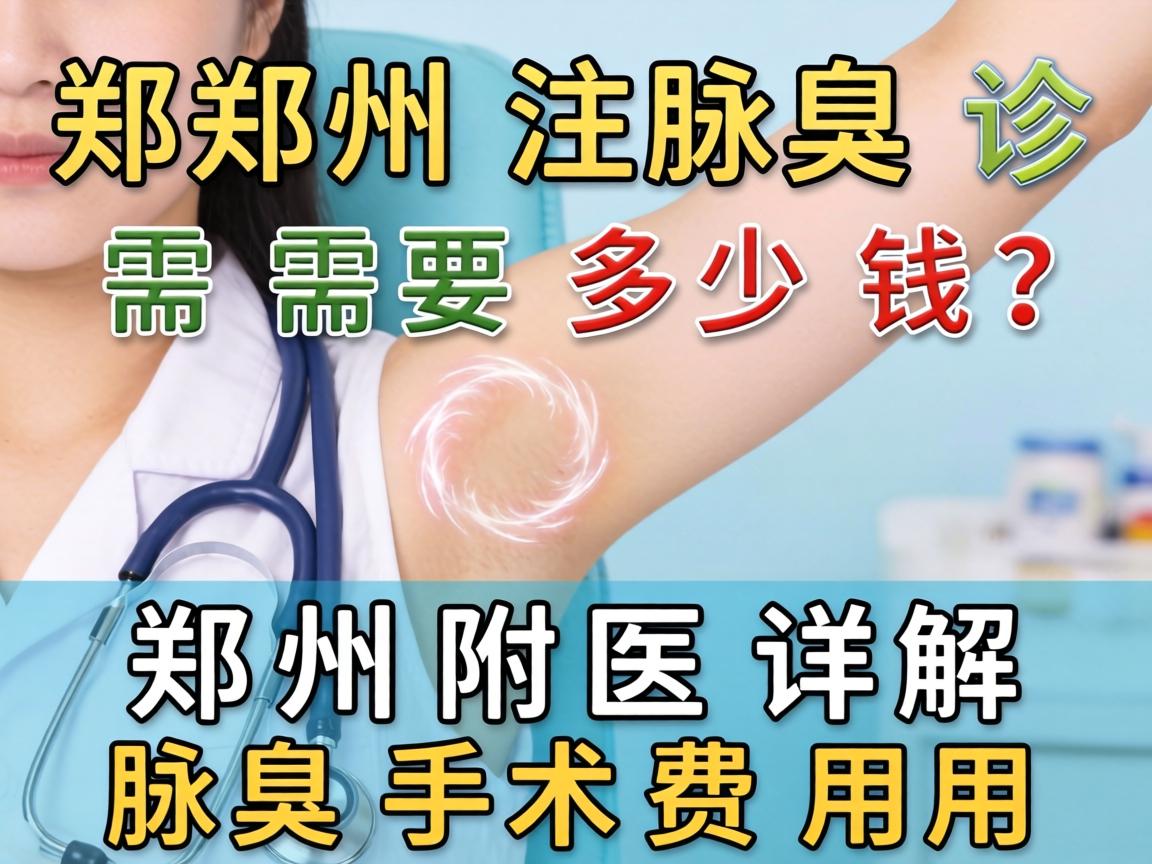 郑州腋臭诊疗需要多少钱？郑州附医详解腋臭手术费用