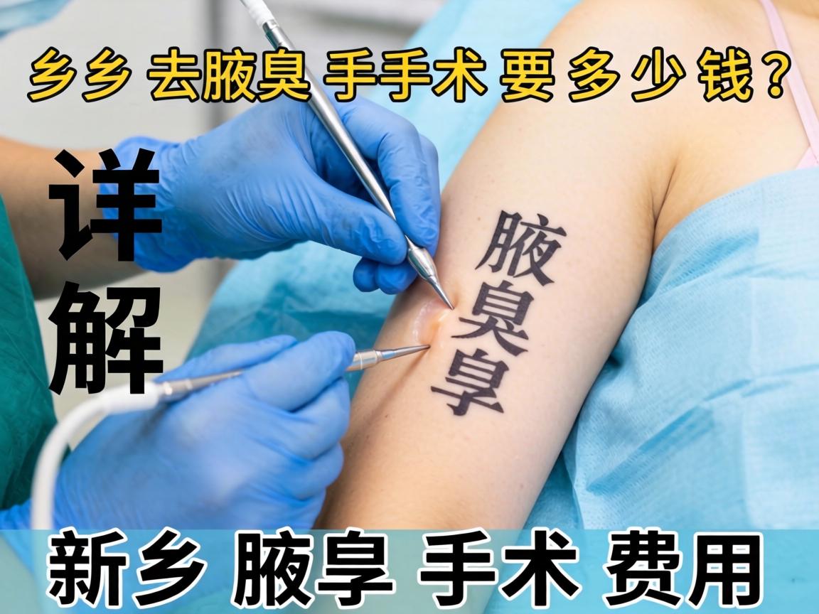 新乡去腋臭手术要多少钱?详解新乡腋臭手术费用 新乡去腋臭手术要多少钱?详解新乡腋臭手术费用