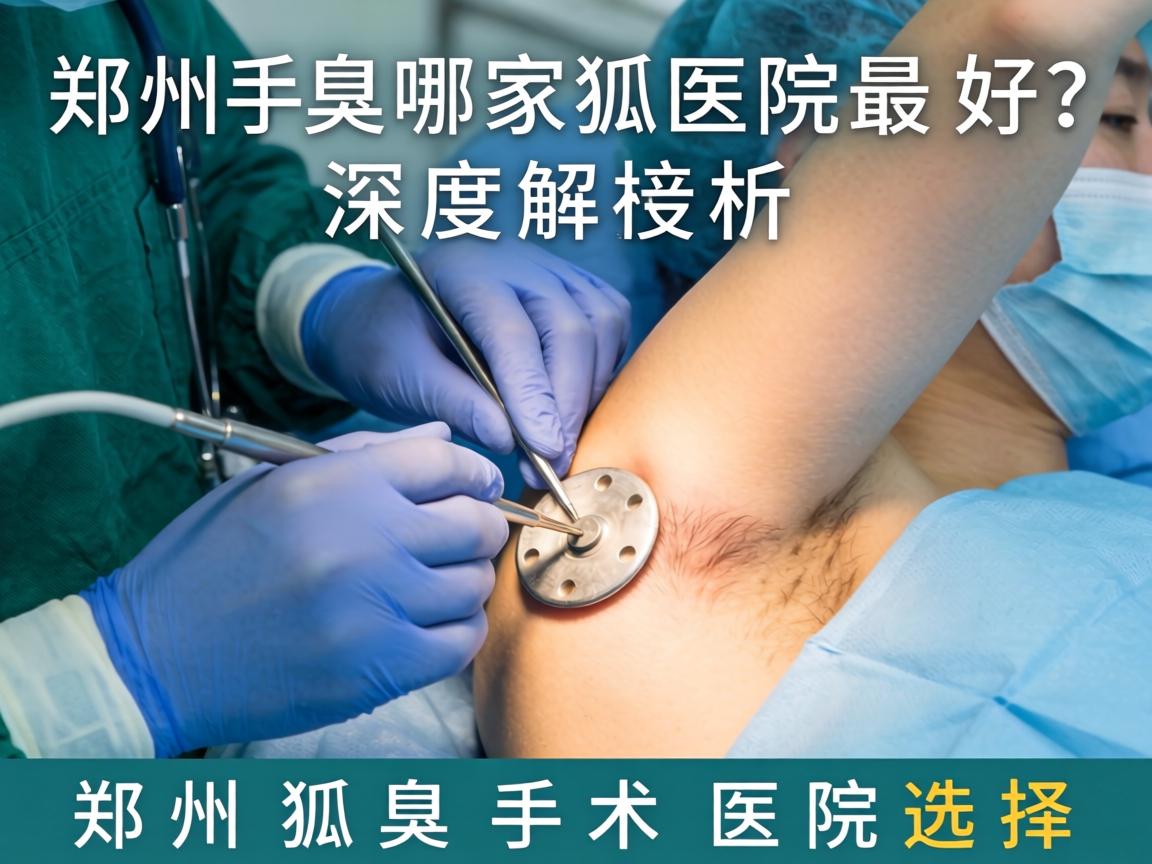 郑州狐臭手术哪家医院最好？深度解析郑州狐臭手术医院选择