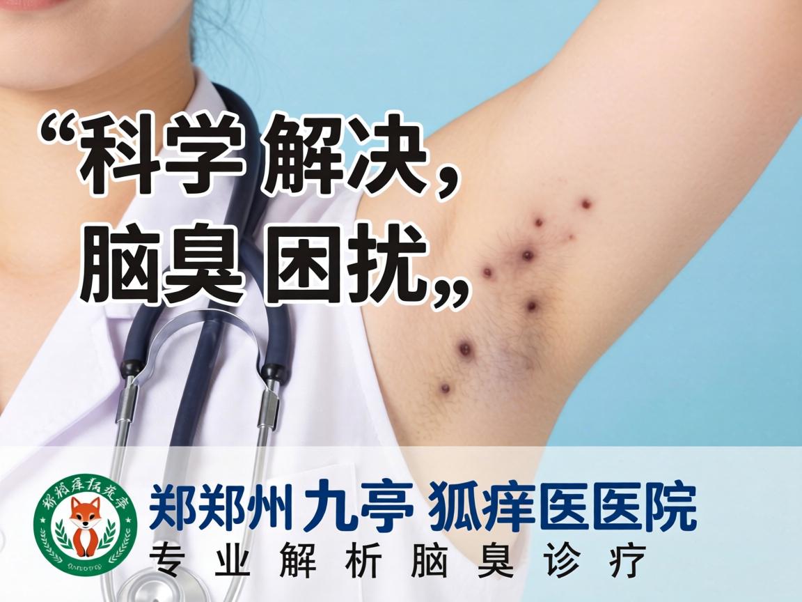 科学解决腋臭困扰，郑州九亭狐臭医院专业解析腋臭诊疗