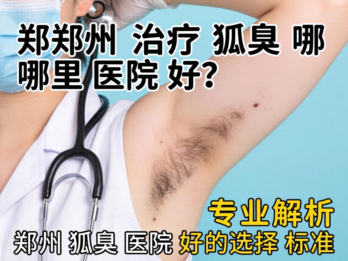 郑州治疗狐臭哪里医院好？专业解析郑州狐臭医院好的选择标准