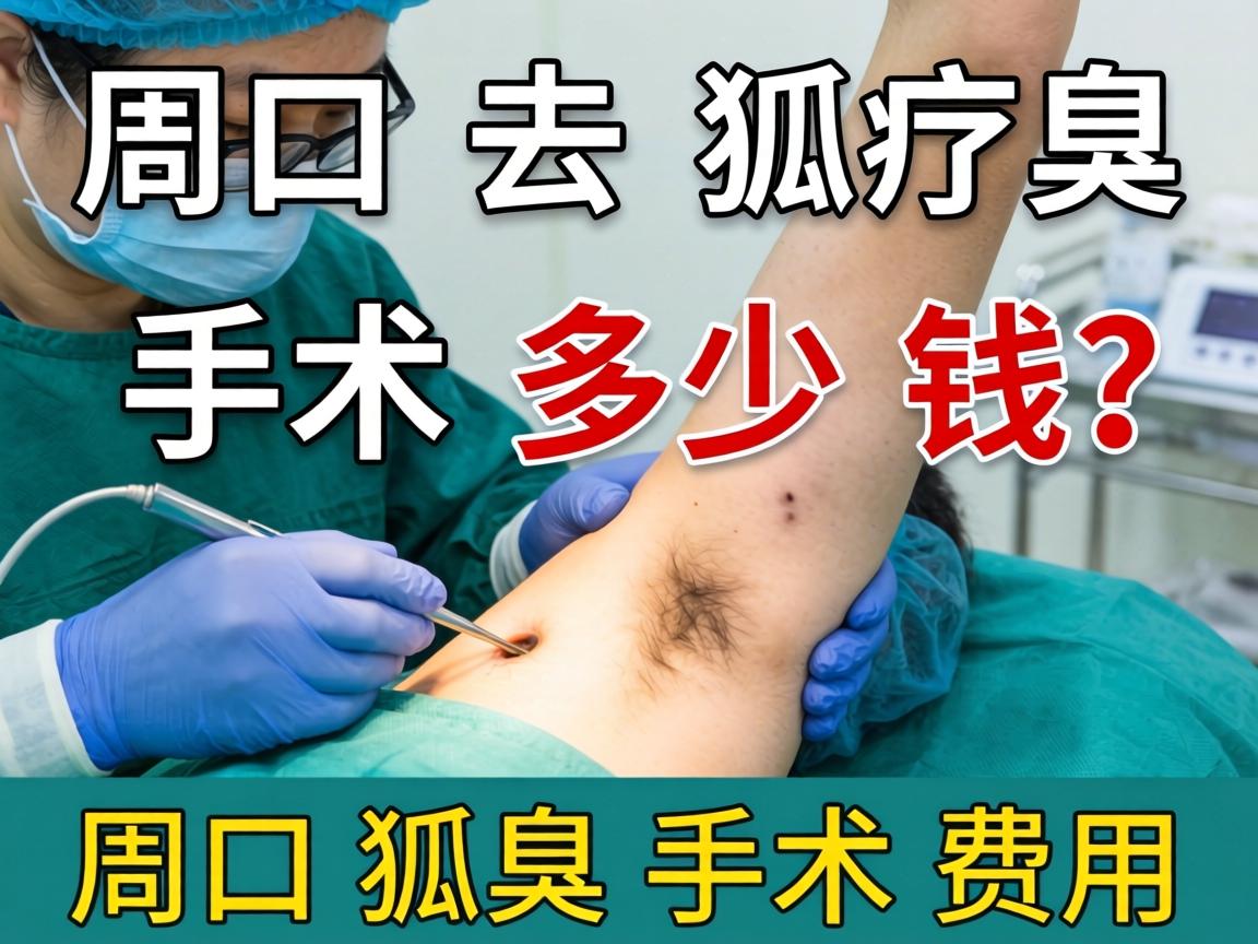 周口去狐臭手术多少钱？详解周口狐臭手术费用