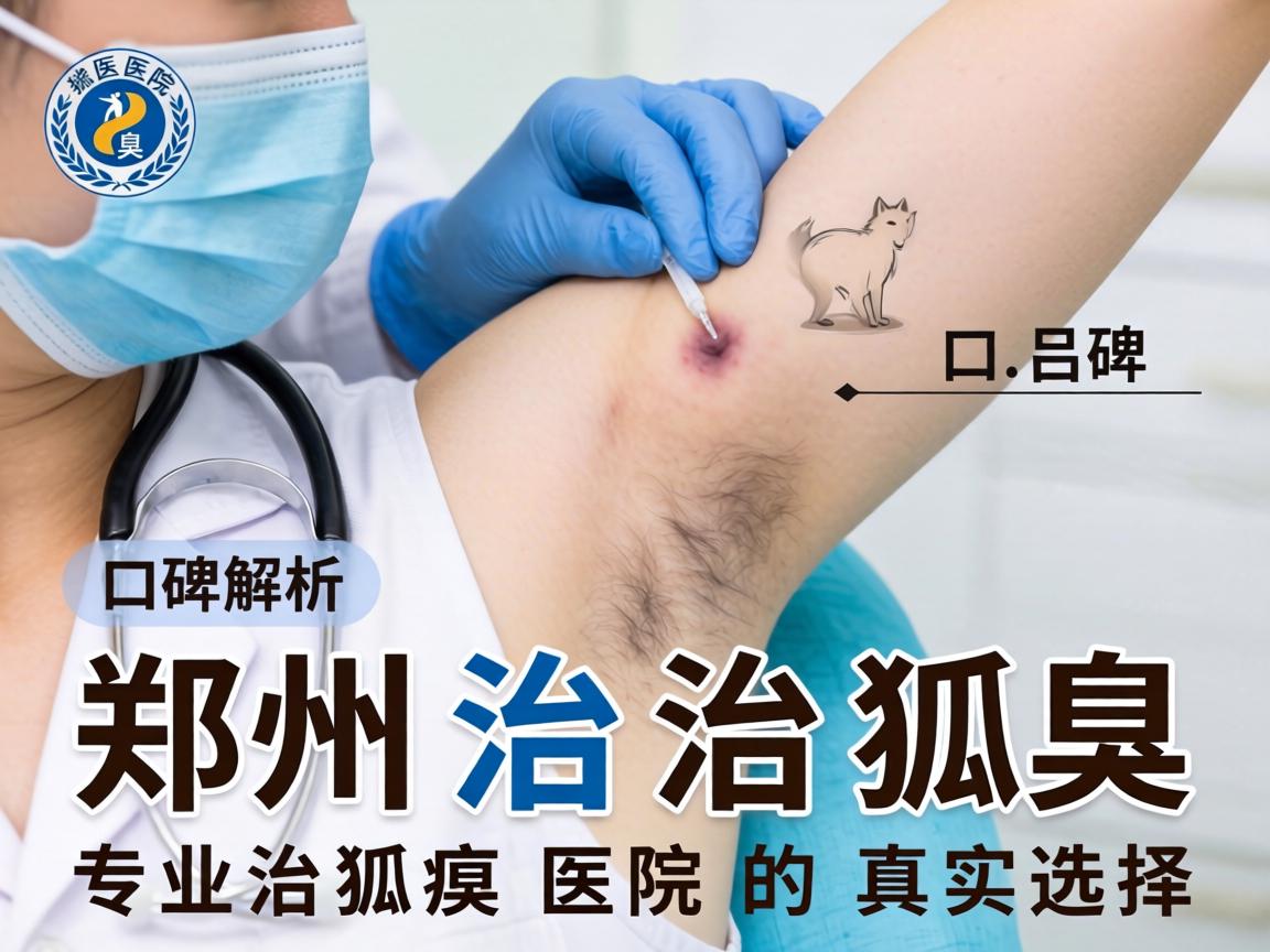 郑州治狐臭医院口碑解析，郑州专业治狐臭医院的真实选择